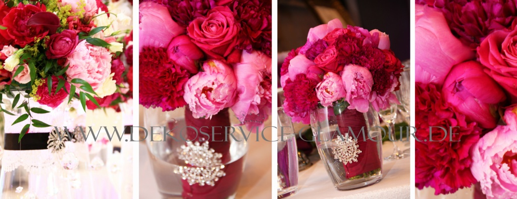 Pink deko uljana kocher